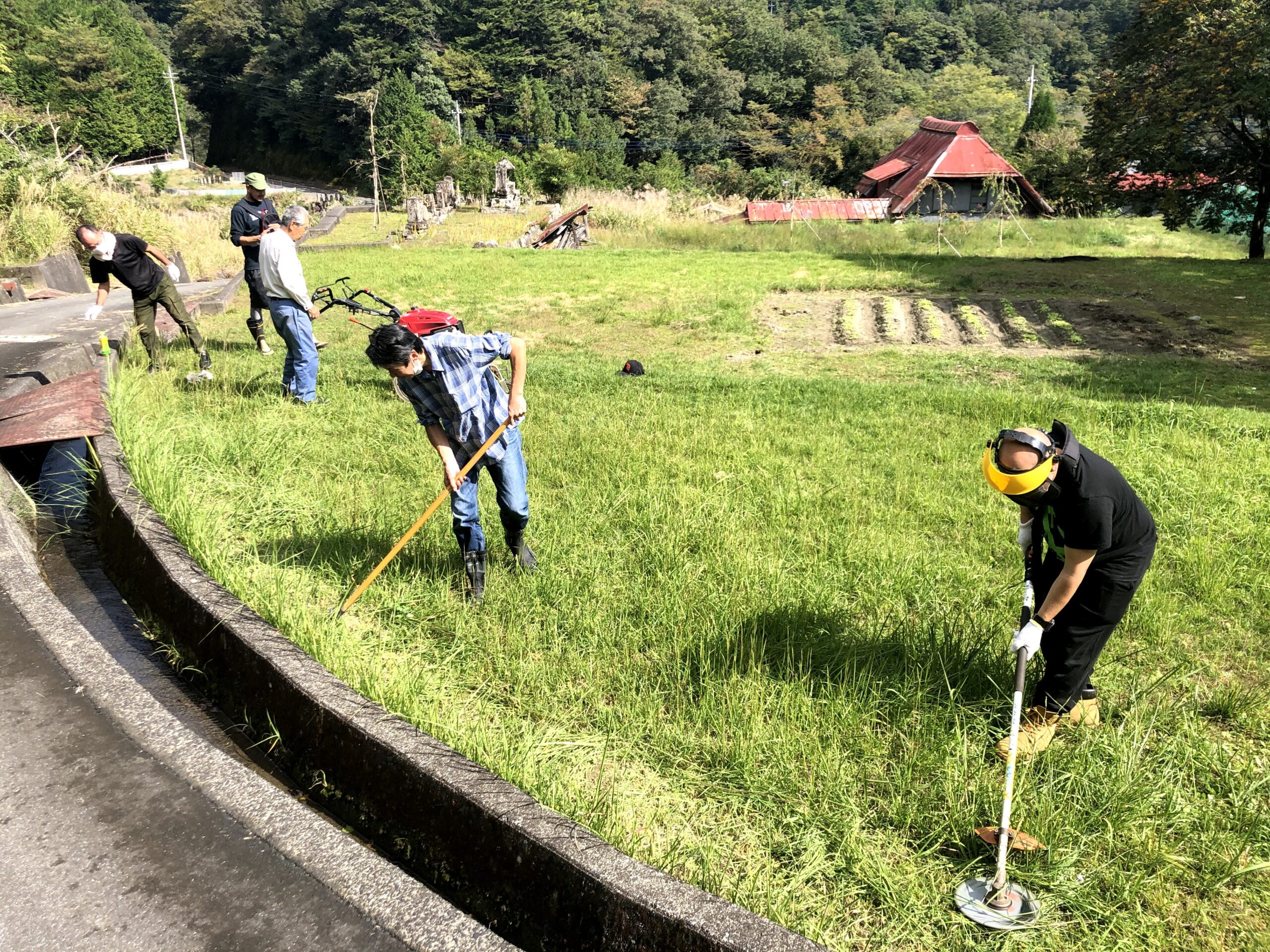 農園の最初